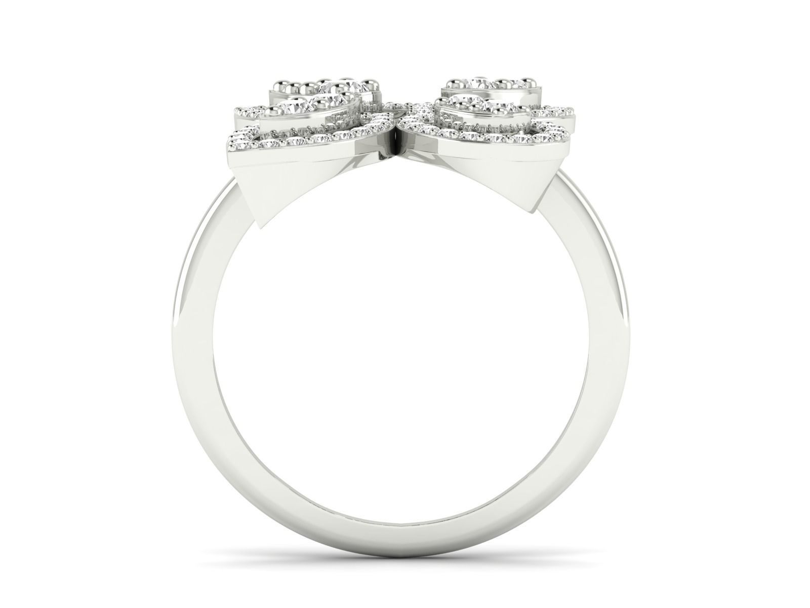 Women Pendant Earrings Ring set 3dm stl render detail 3D print model_50