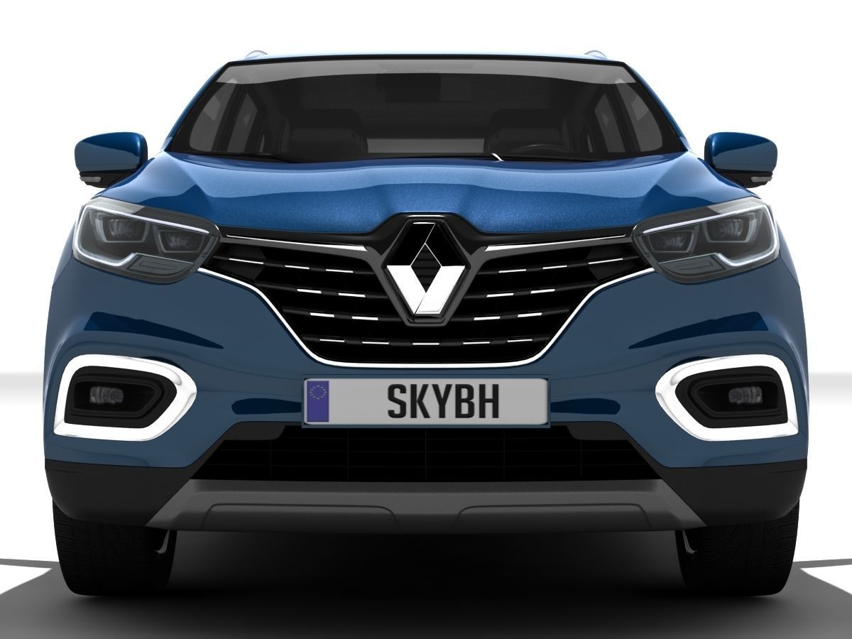 Renault Kadjar Low-poly 3D model_10