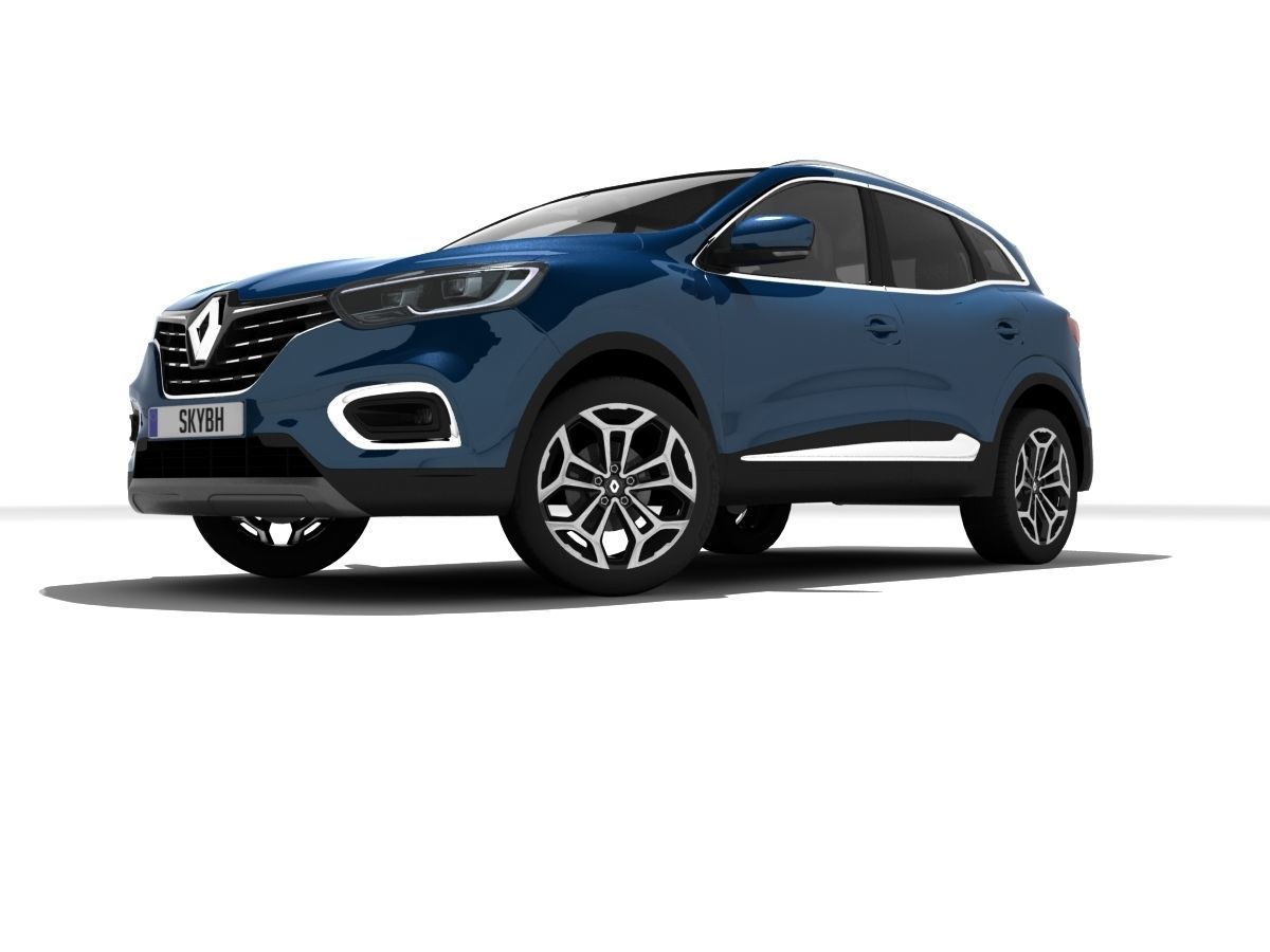 Renault Kadjar Low-poly 3D model_18