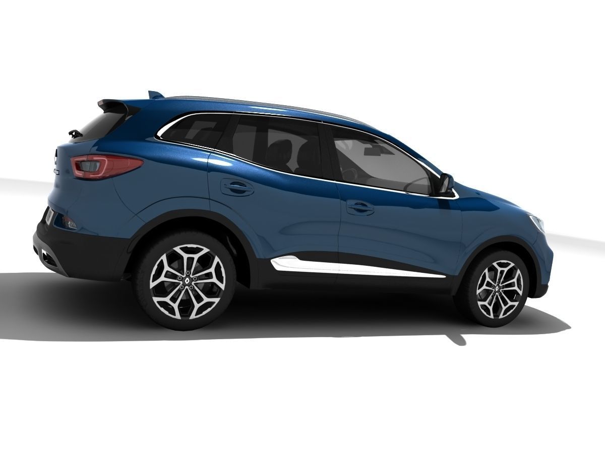 Renault Kadjar Low-poly 3D model_13