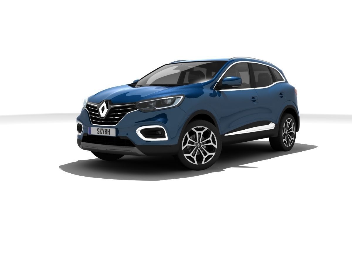 Renault Kadjar Low-poly 3D model_14