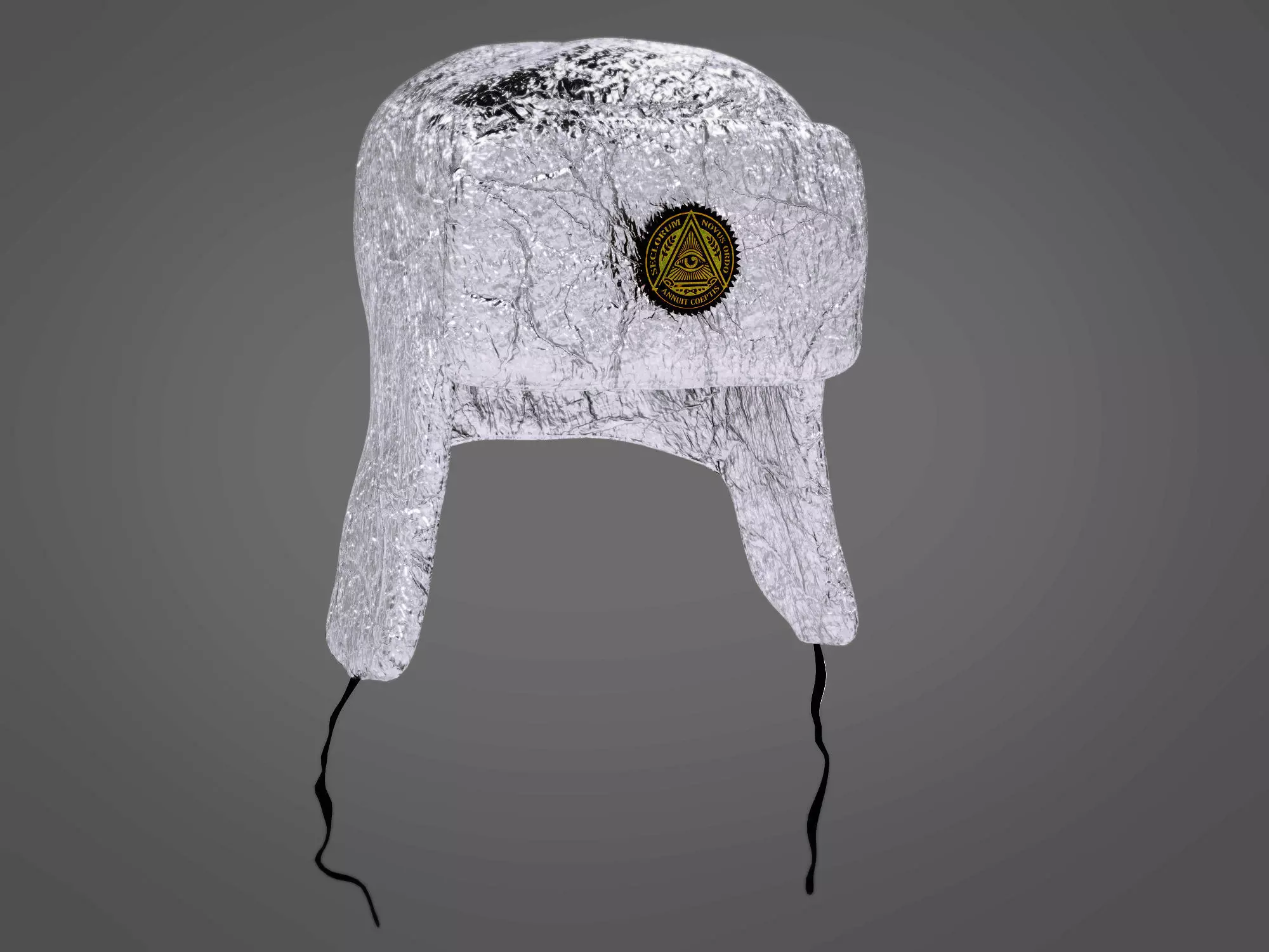 Foil Hat 3D model_0
