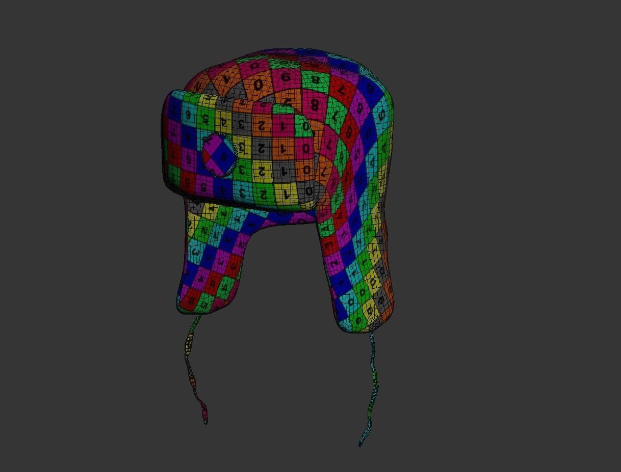 Foil Hat 3D model_5