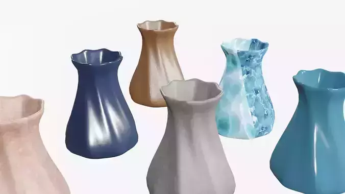 Vase 01 3D model