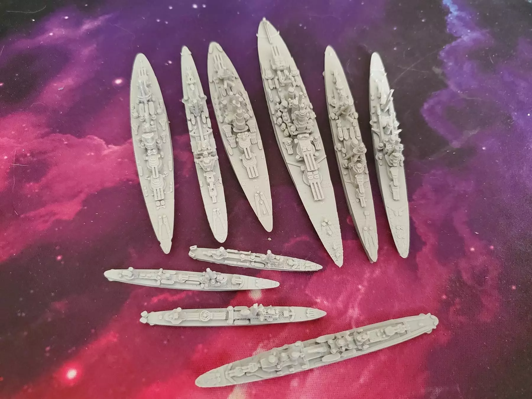 Italian Miniature WWII Warship Collection 3D print model_0