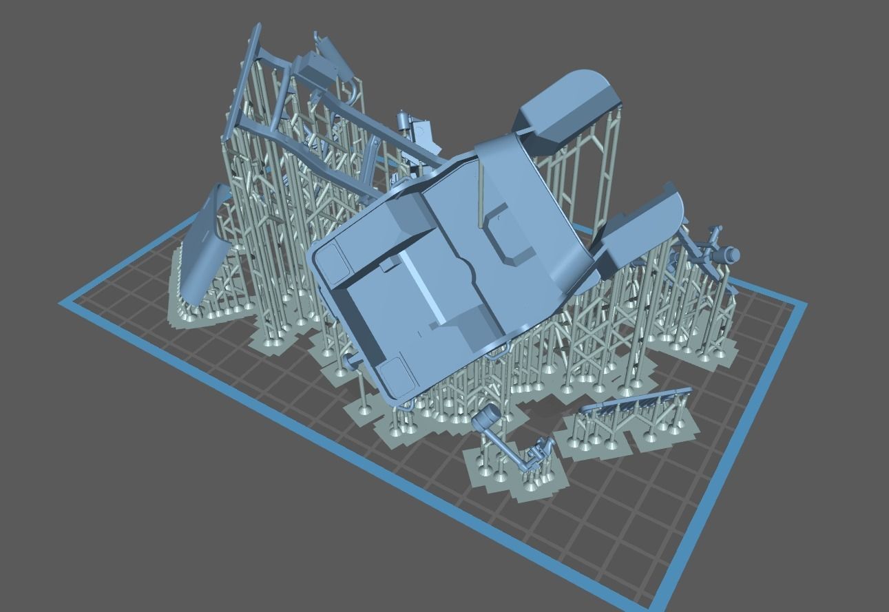 Jeep Willys 1-35 scale model kit 3D print model_27