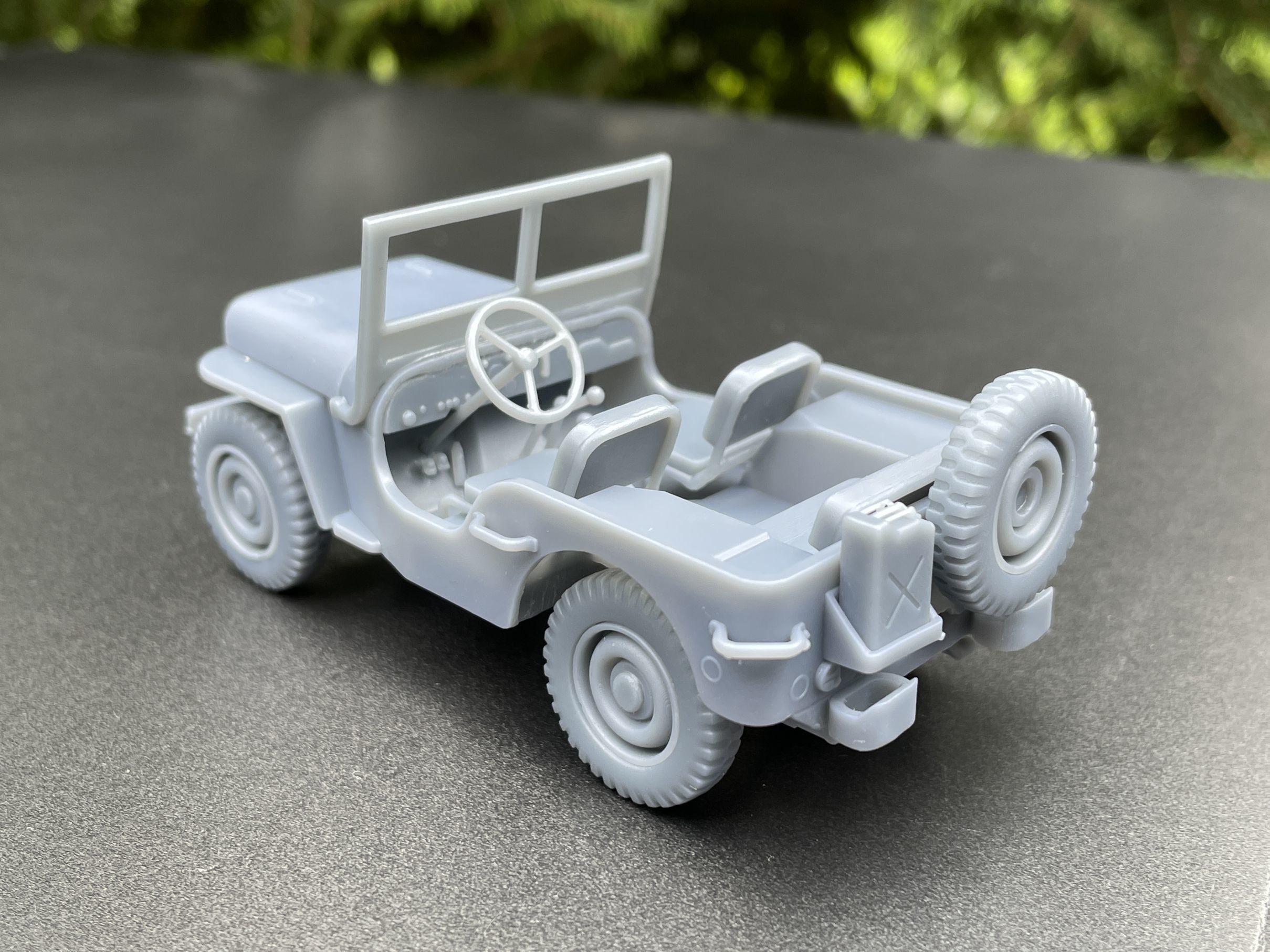 Jeep Willys 1-35 scale model kit 3D print model_24