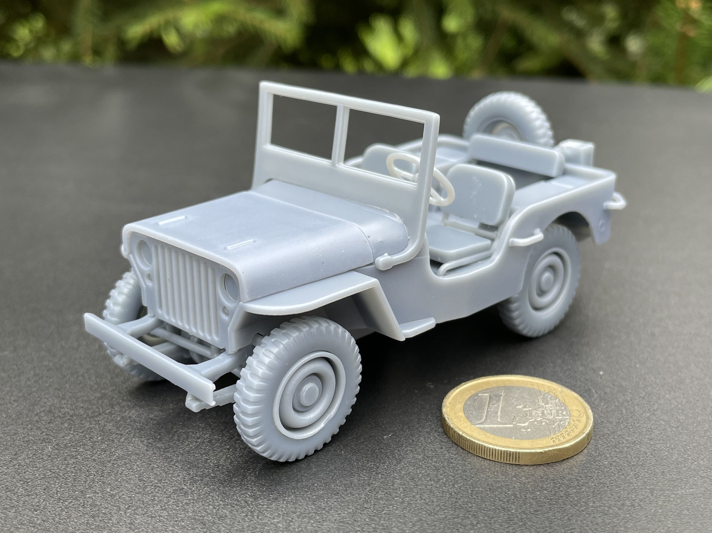 Jeep Willys 1-35 scale model kit 3D print model_1