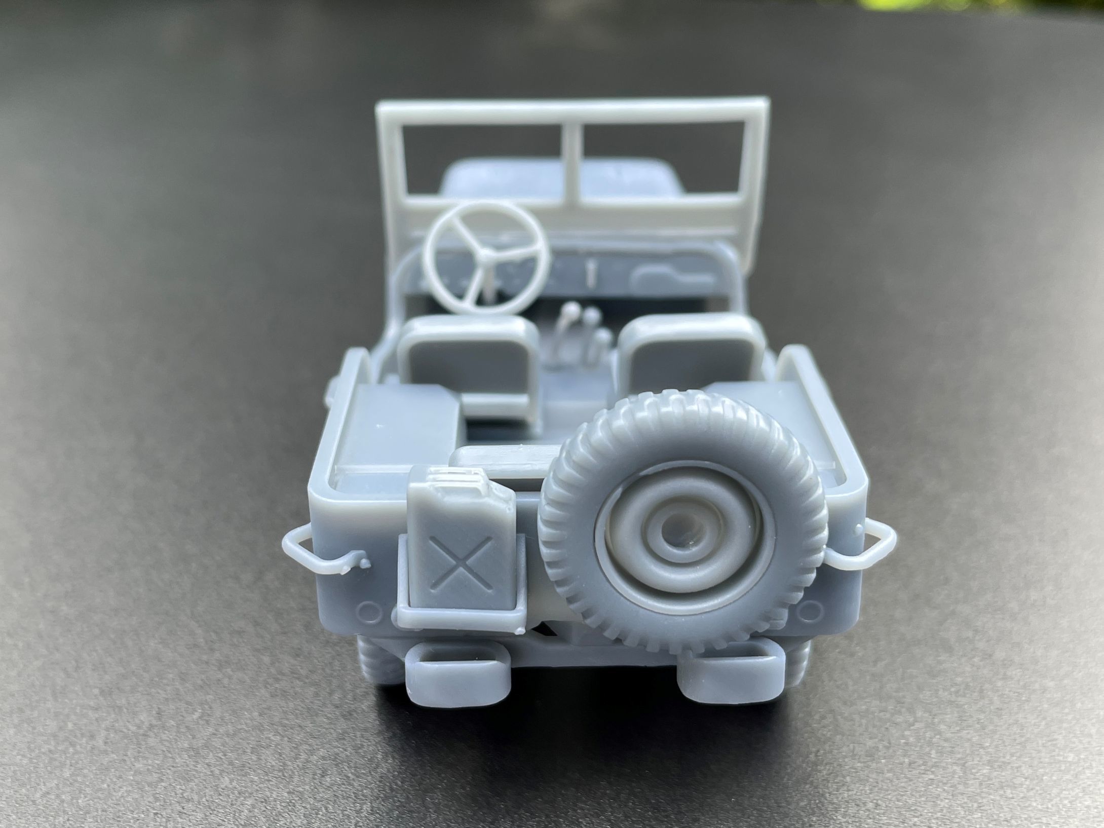 Jeep Willys 1-35 scale model kit 3D print model_4