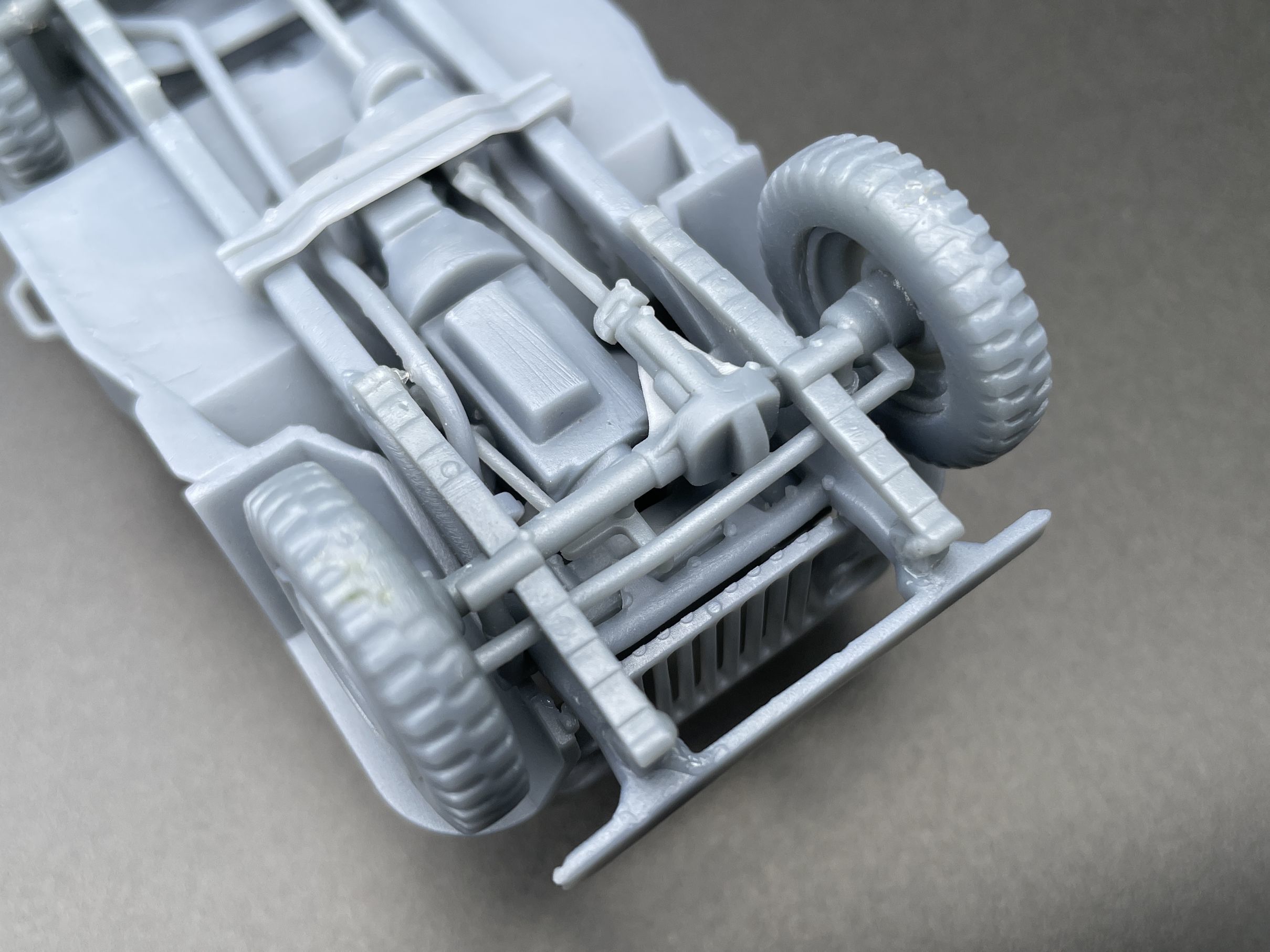 Jeep Willys 1-35 scale model kit 3D print model_20
