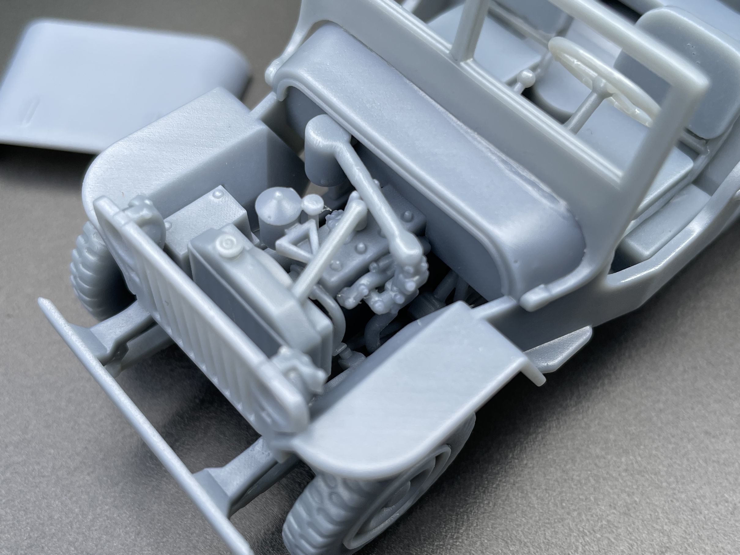 Jeep Willys 1-35 scale model kit 3D print model_10