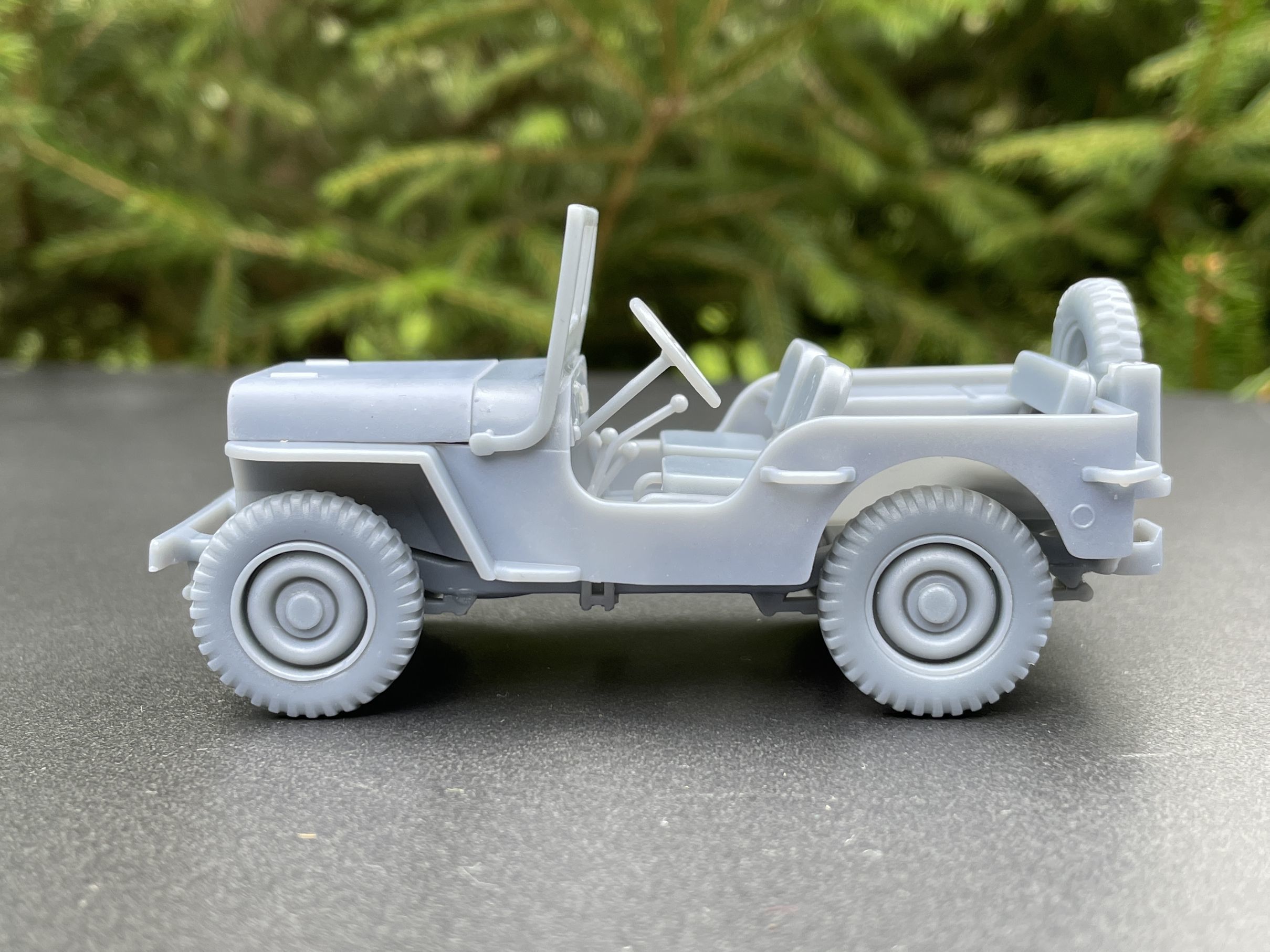 Jeep Willys 1-35 scale model kit 3D print model_2