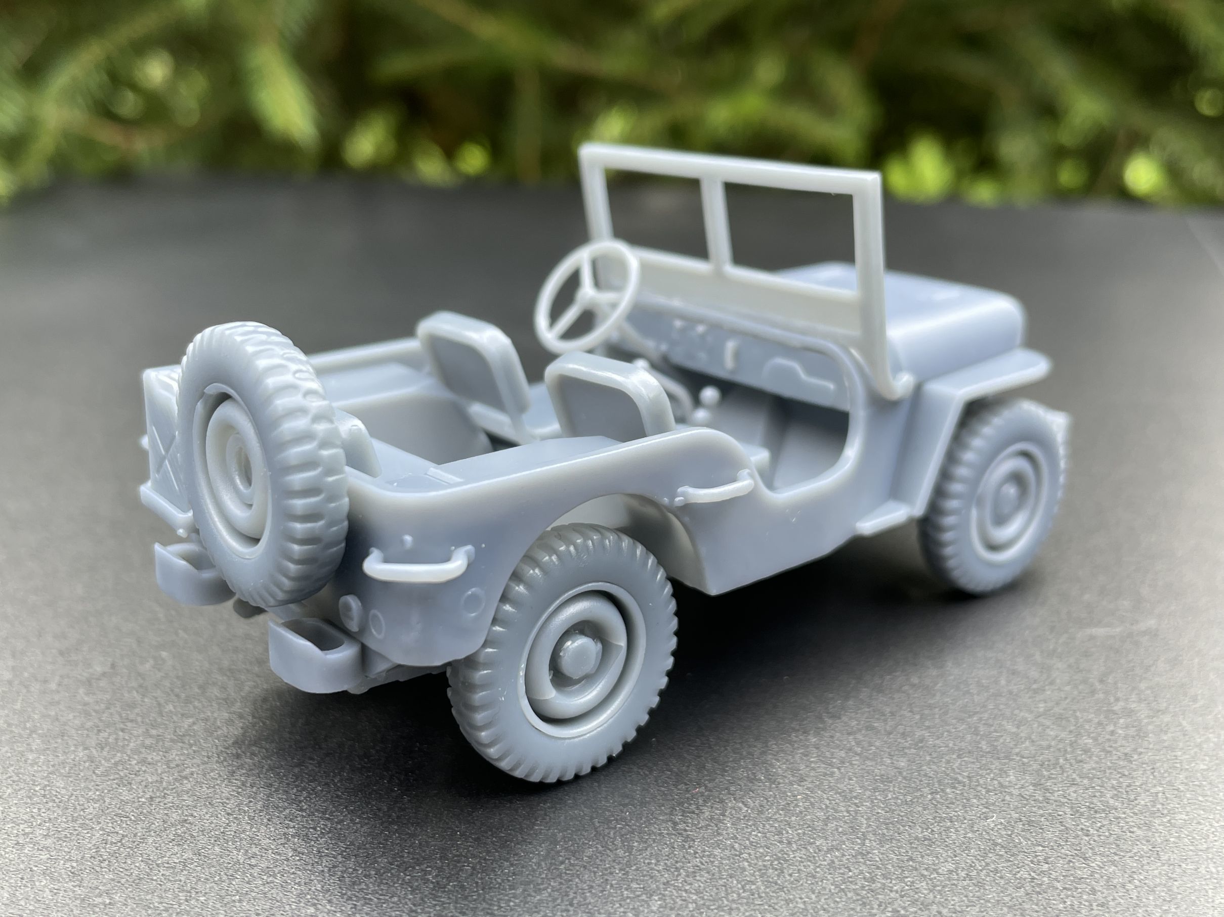 Jeep Willys 1-35 scale model kit 3D print model_5