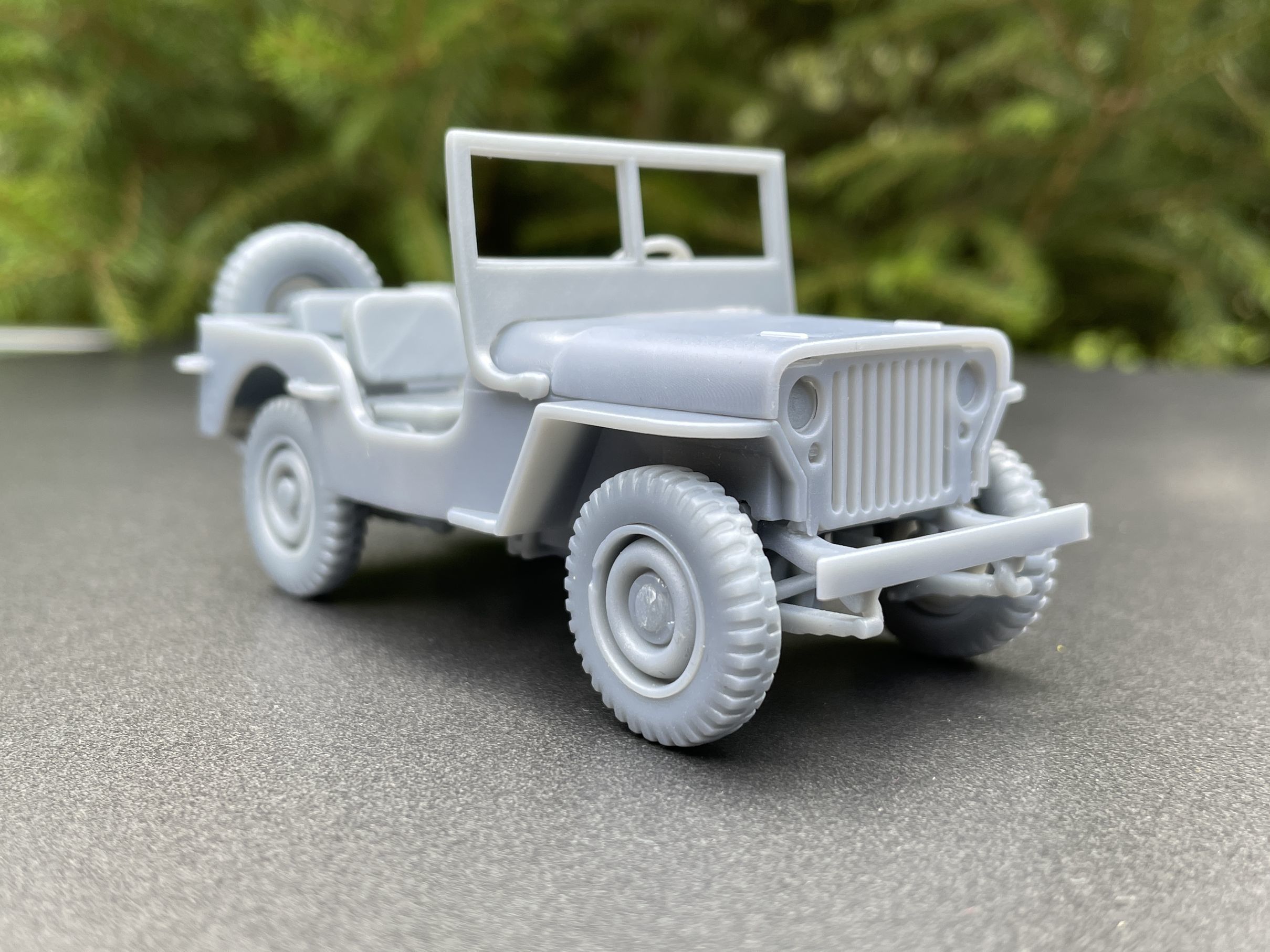 Jeep Willys 1-35 scale model kit 3D print model_7