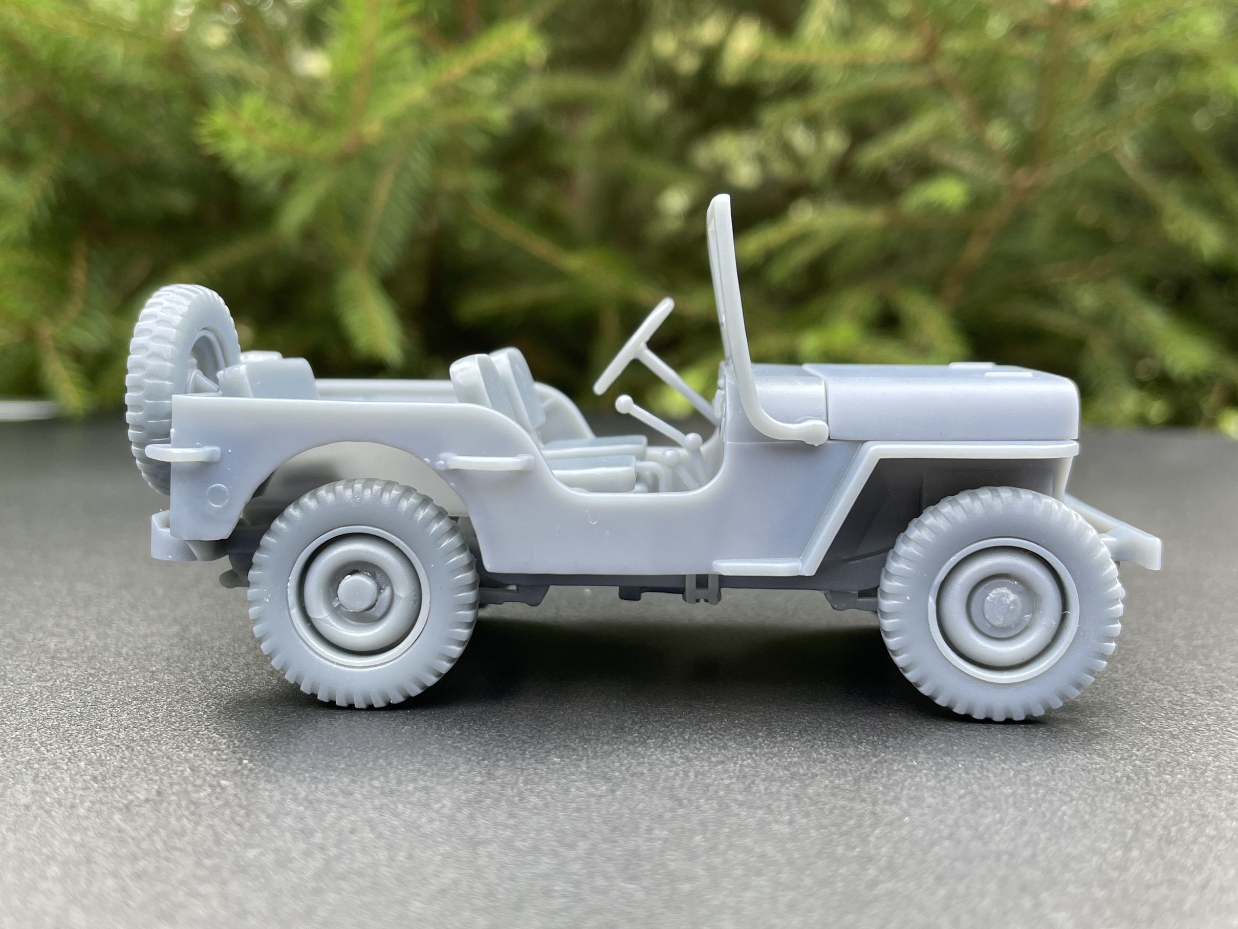 Jeep Willys 1-35 scale model kit 3D print model_6