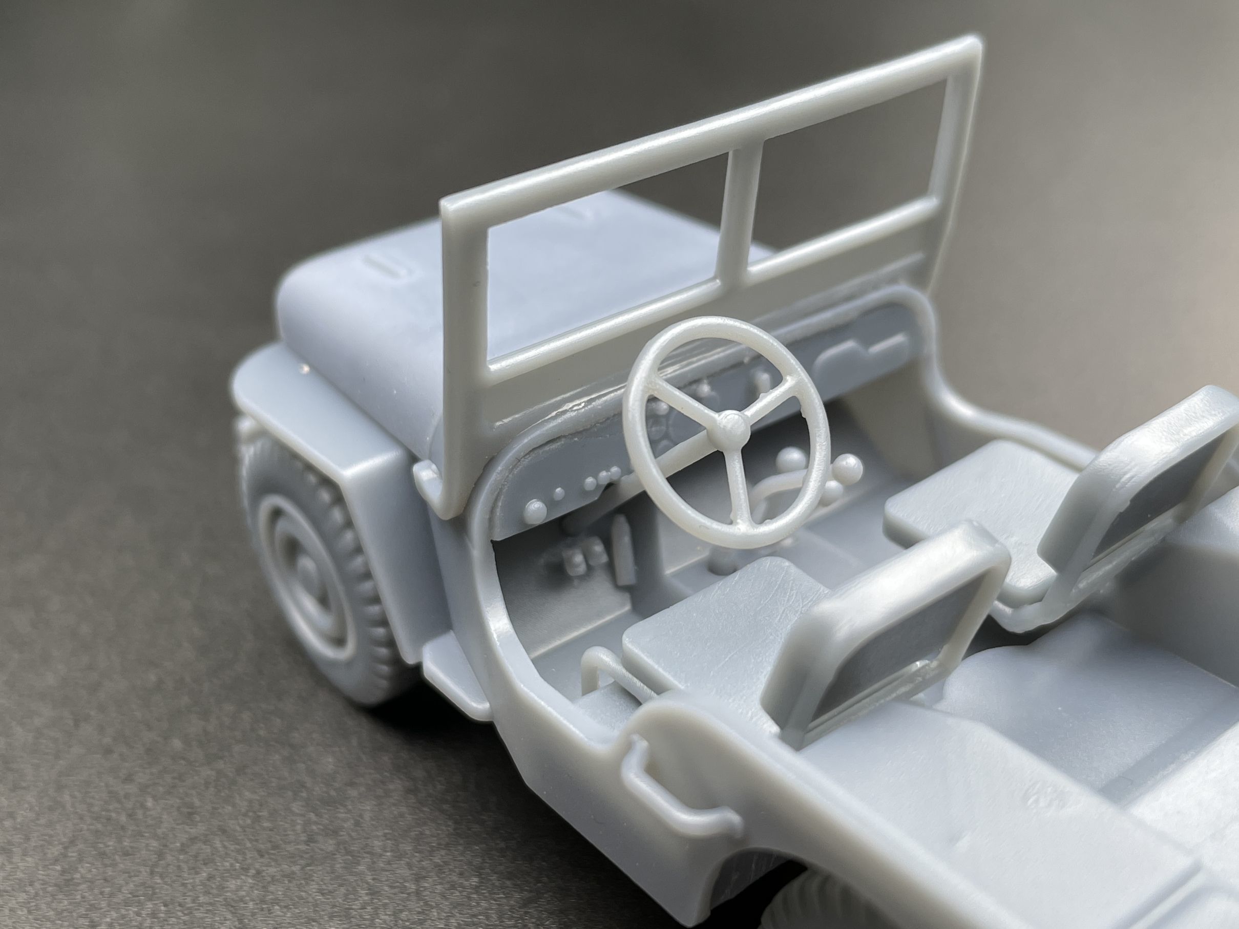 Jeep Willys 1-35 scale model kit 3D print model_21