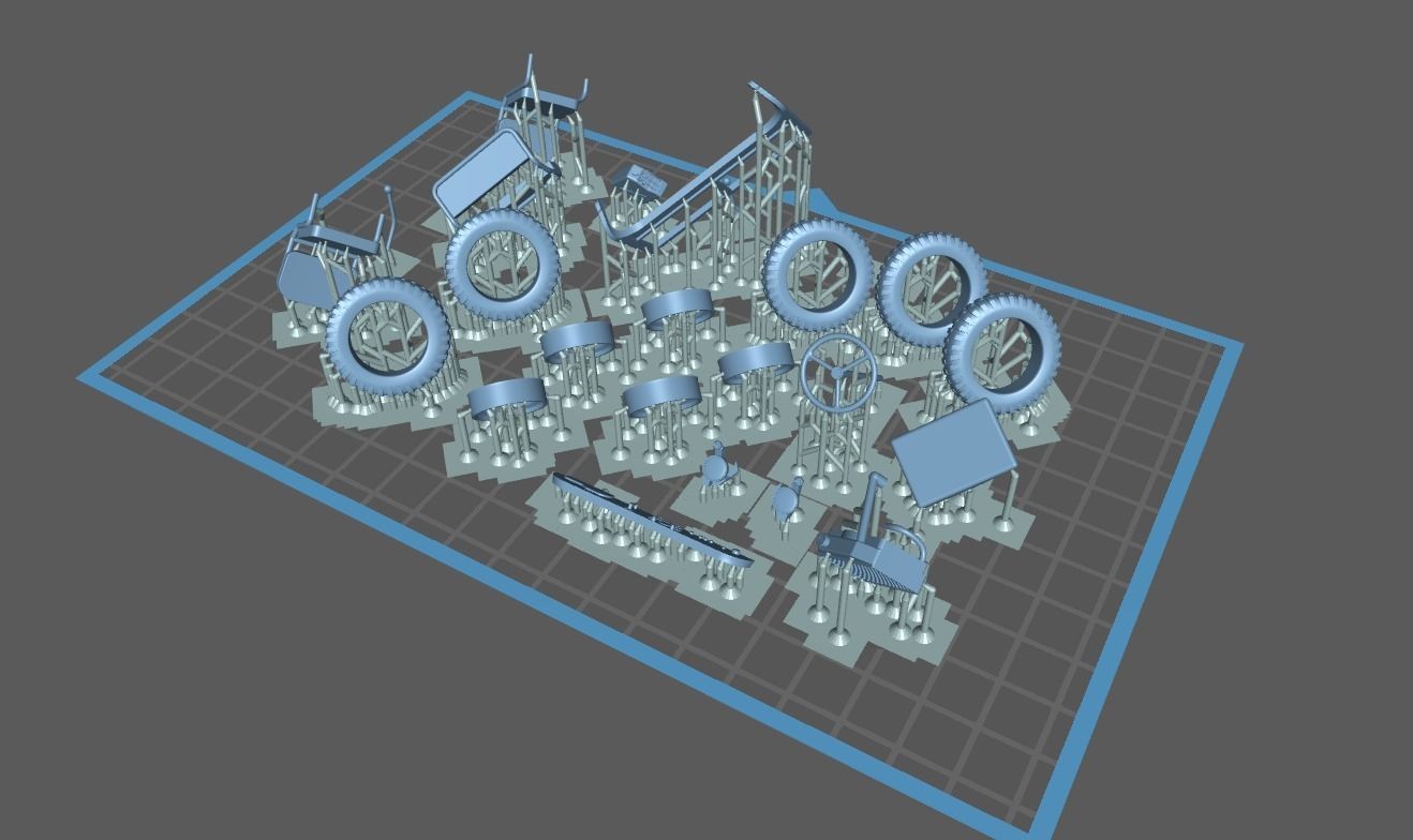 Jeep Willys 1-35 scale model kit 3D print model_22