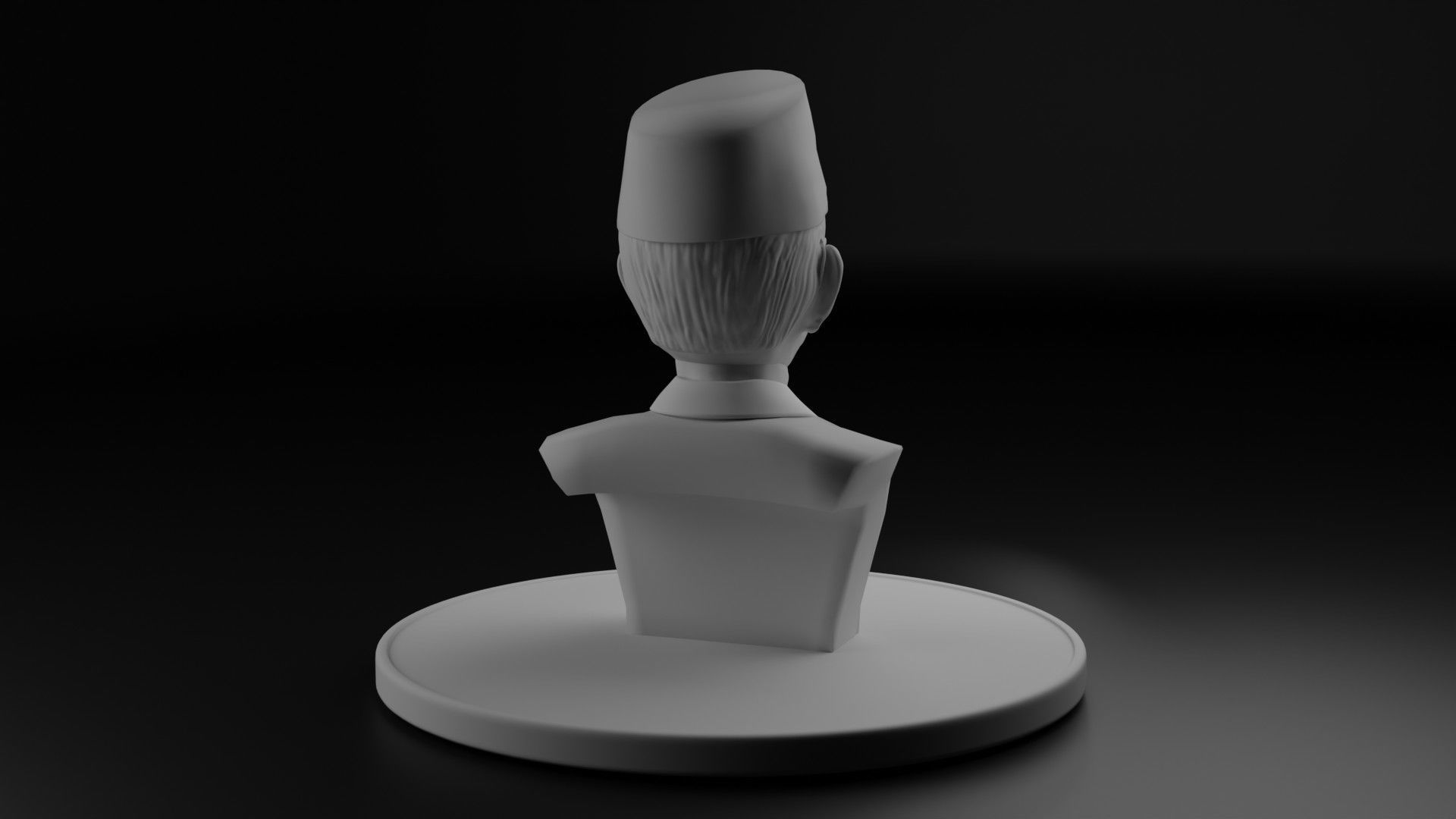 Ki Hajar Dewantara 3D model_3