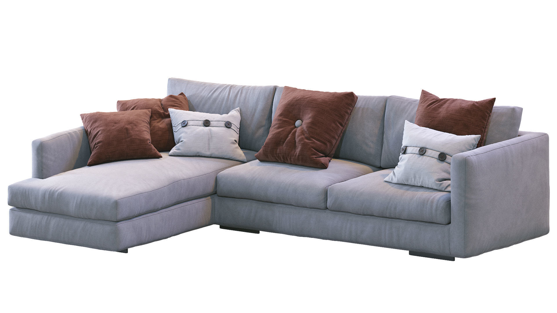 Flexform Sofa MAGNUM 3D model_10