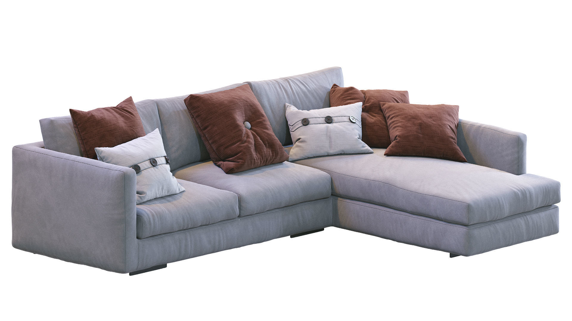 Flexform Sofa MAGNUM 3D model_5