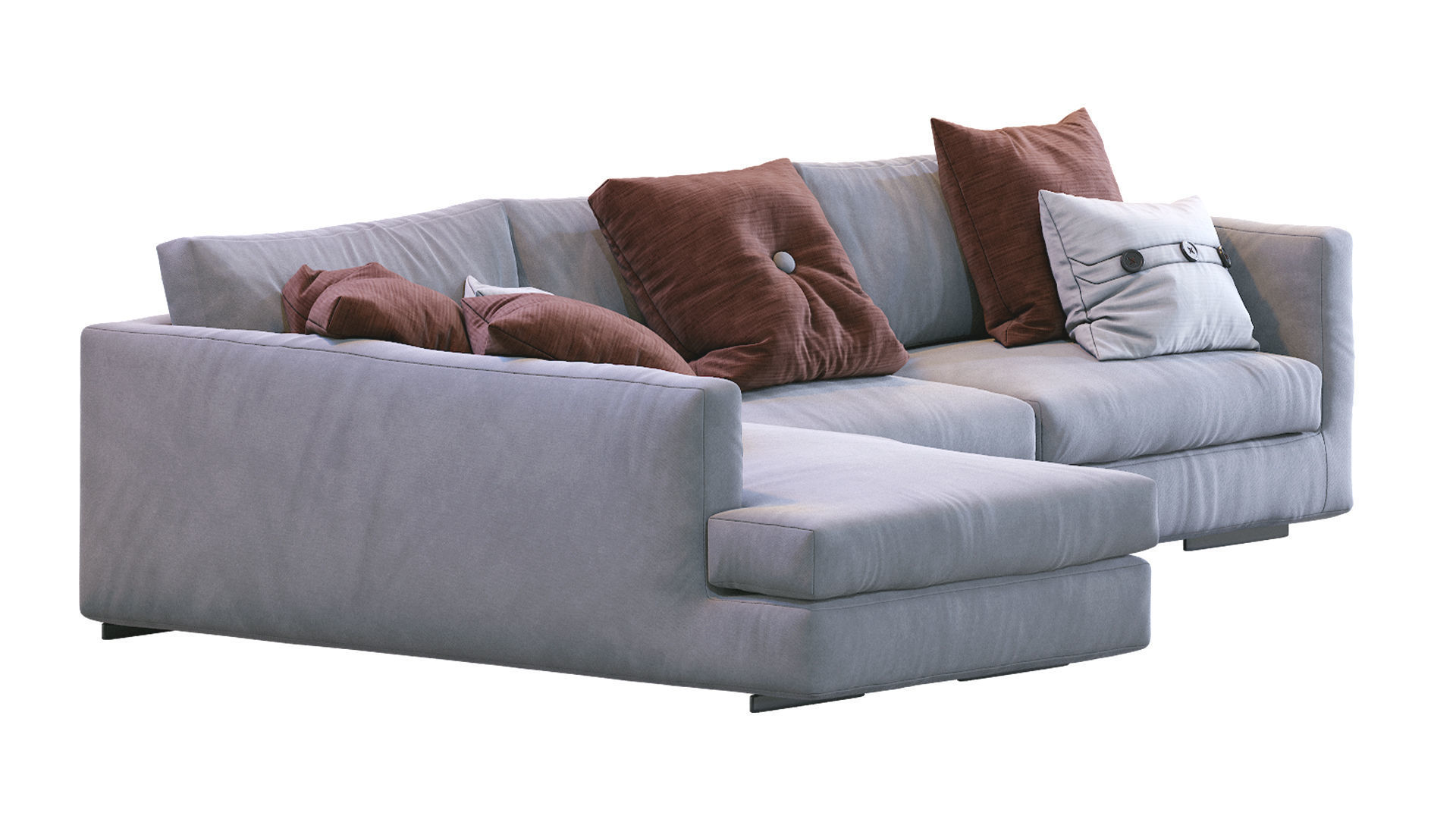 Flexform Sofa MAGNUM 3D model_3