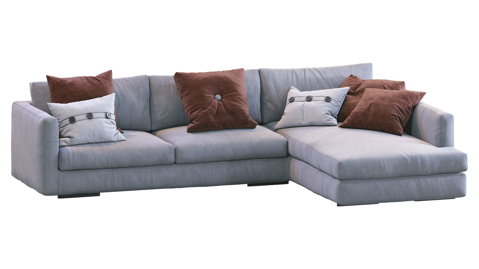 Flexform Sofa MAGNUM 3D model_9