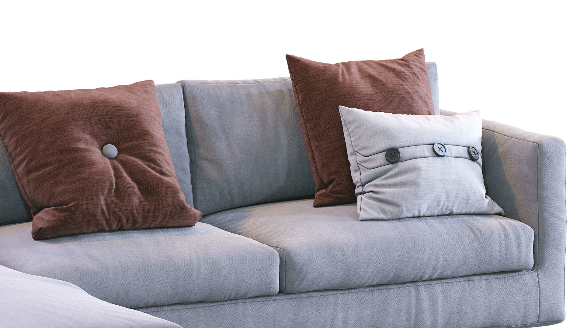 Flexform Sofa MAGNUM 3D model_12