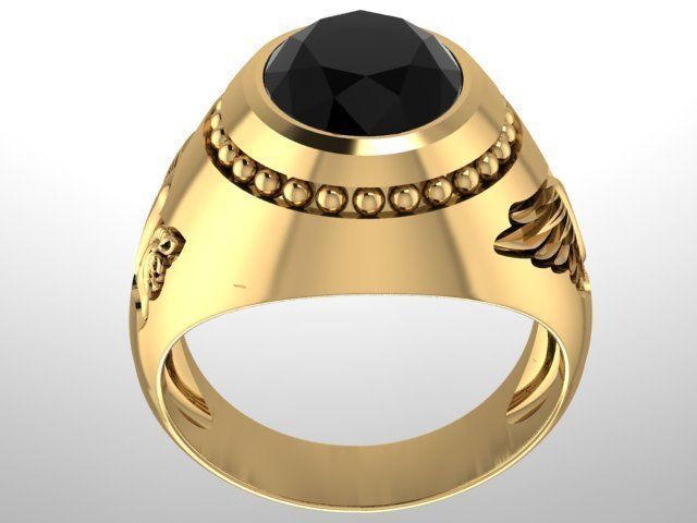 Airline badge 3D print model_3