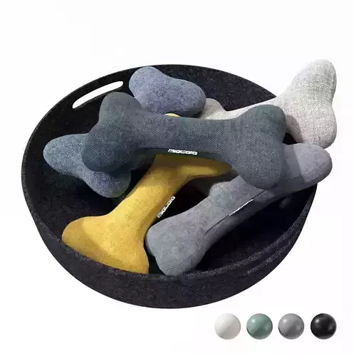 Cesto Toy Basket and Stella Toy Bone