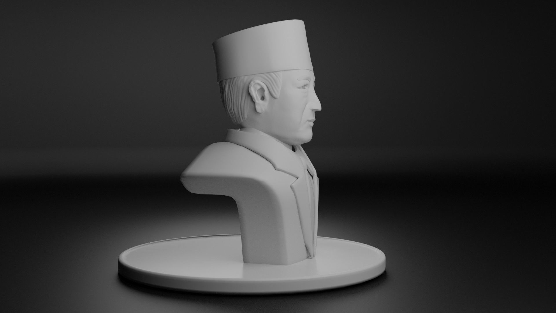 President Soeharto 3D model_2