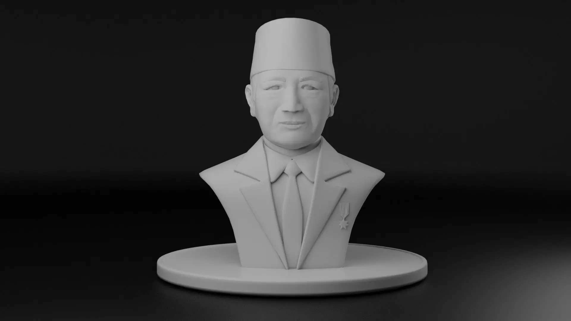President Soeharto 3D model_0