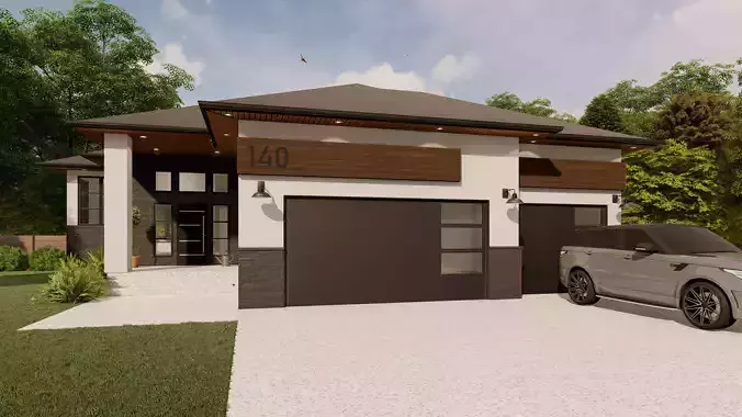 House - Bungalow - Triple Garage