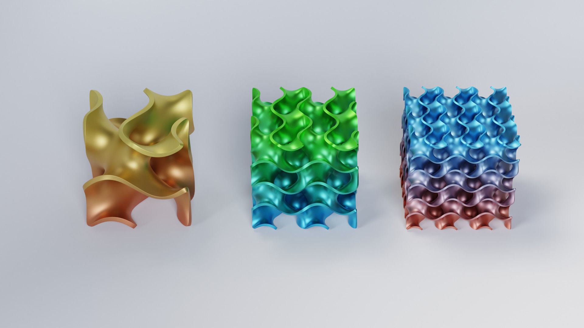Abstract Shape Gyroid 3D print model_1