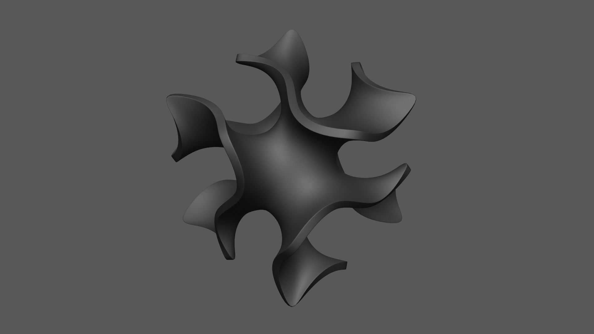 Abstract Shape Gyroid 3D print model_6