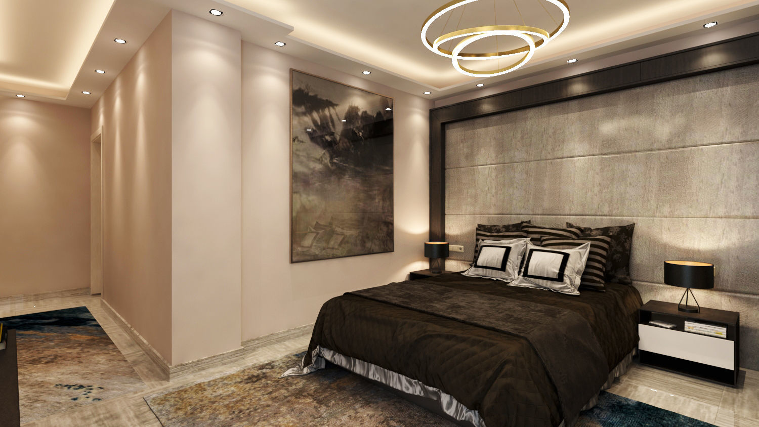 Master Bedroom 3D model_2