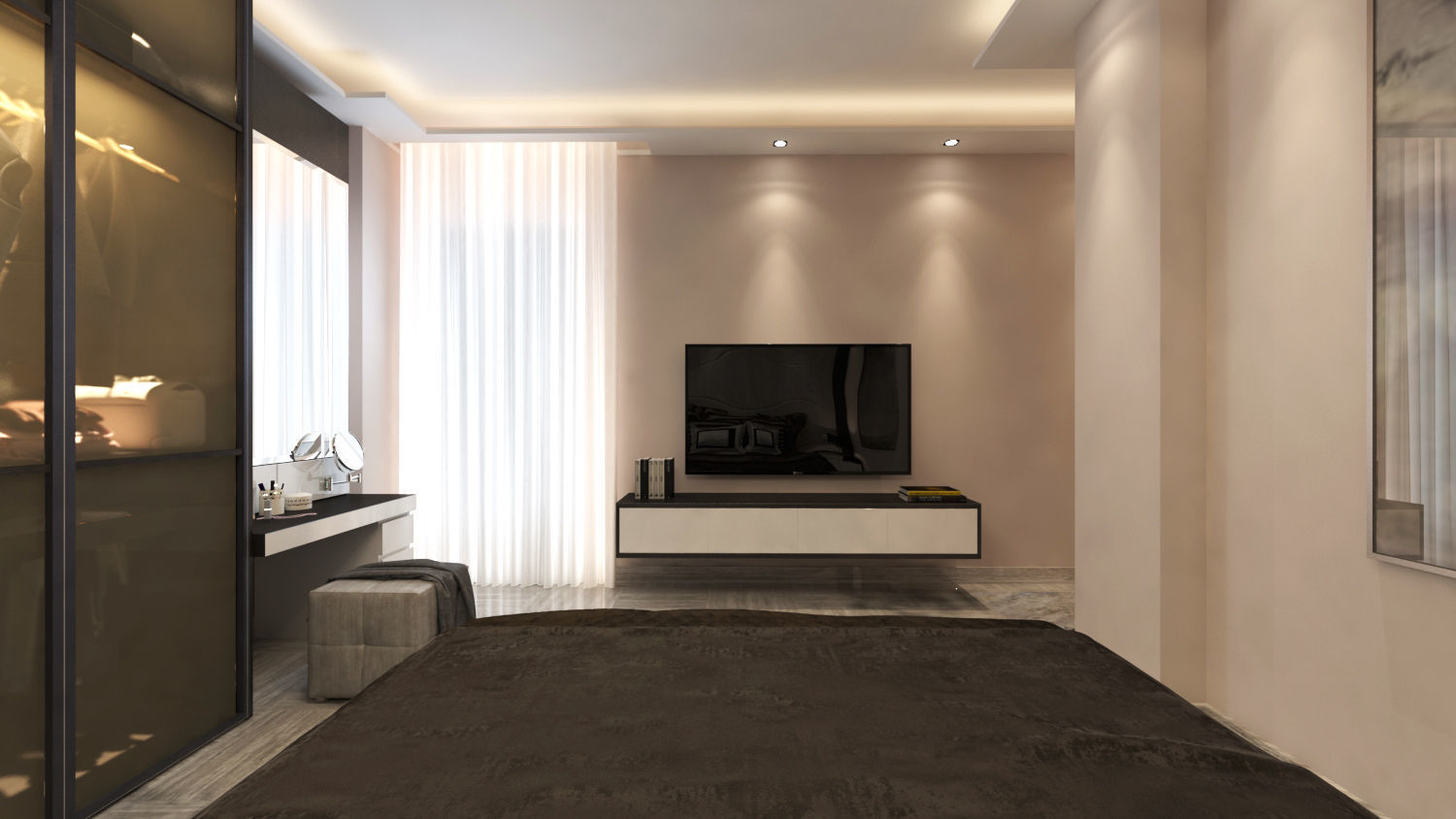 Master Bedroom 3D model_3