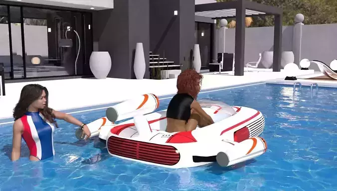 Inflatable Landspeeder