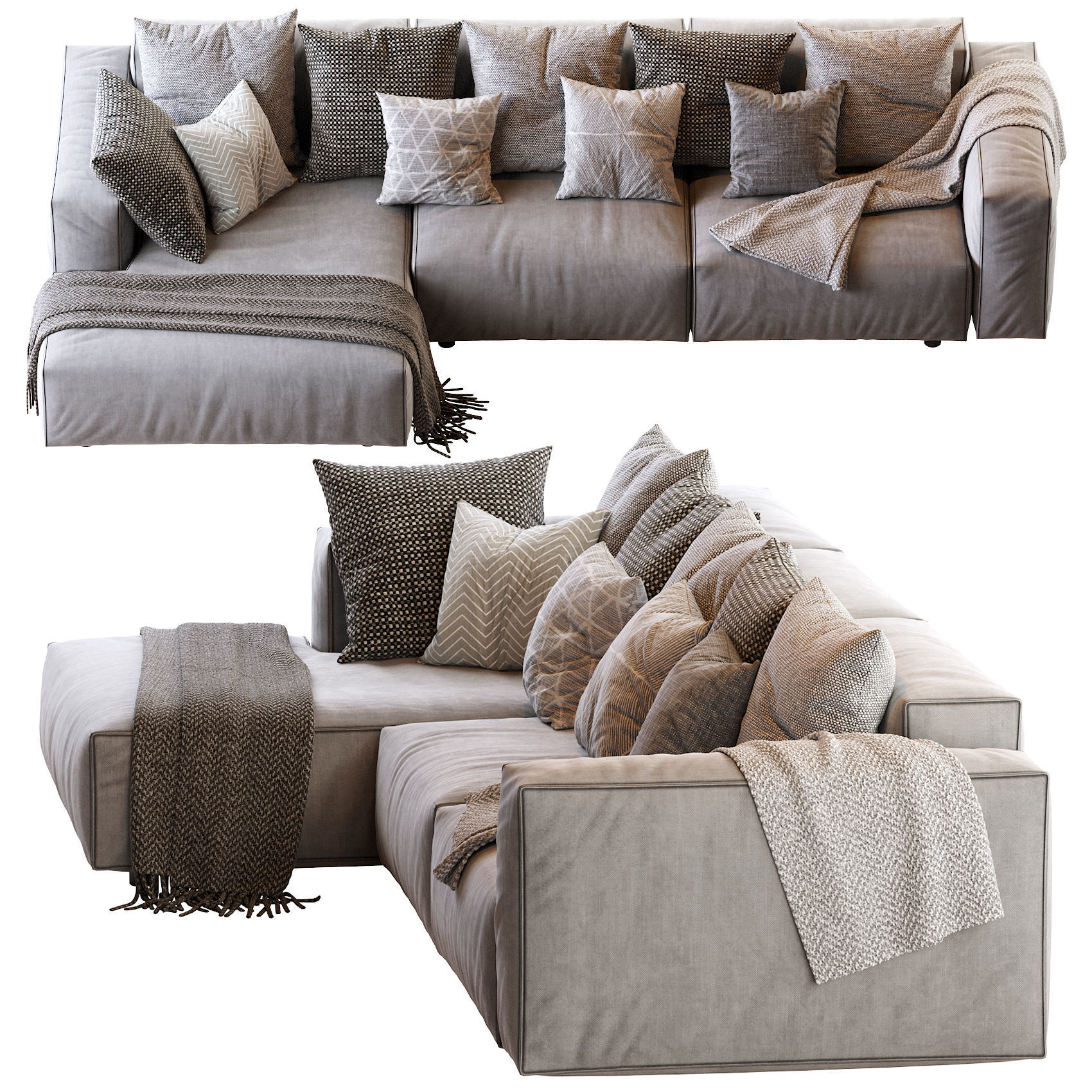   Sofa Hills 3D model_2