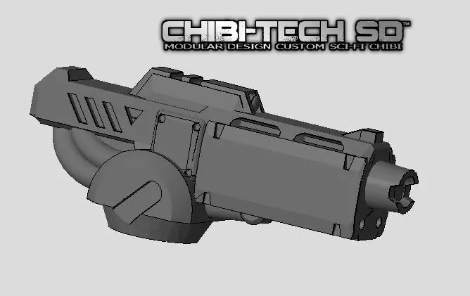 CHIBI-TECH SD - ANNIHILATOR-IV BEAM SMT 3D print model_0