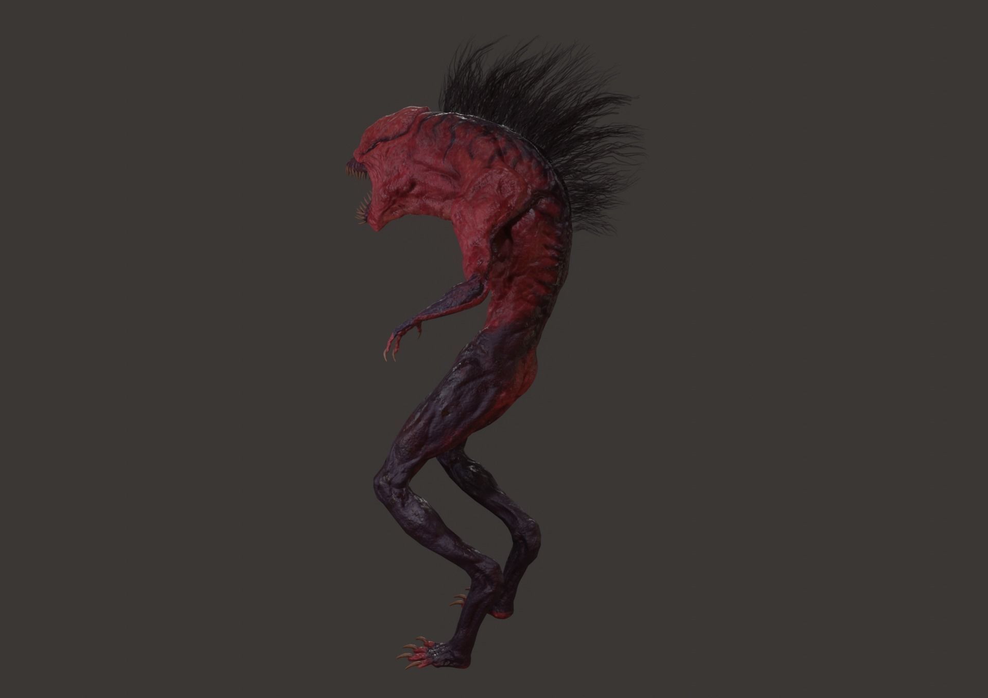 Grisly Ghoul  Low-poly 3D model_3