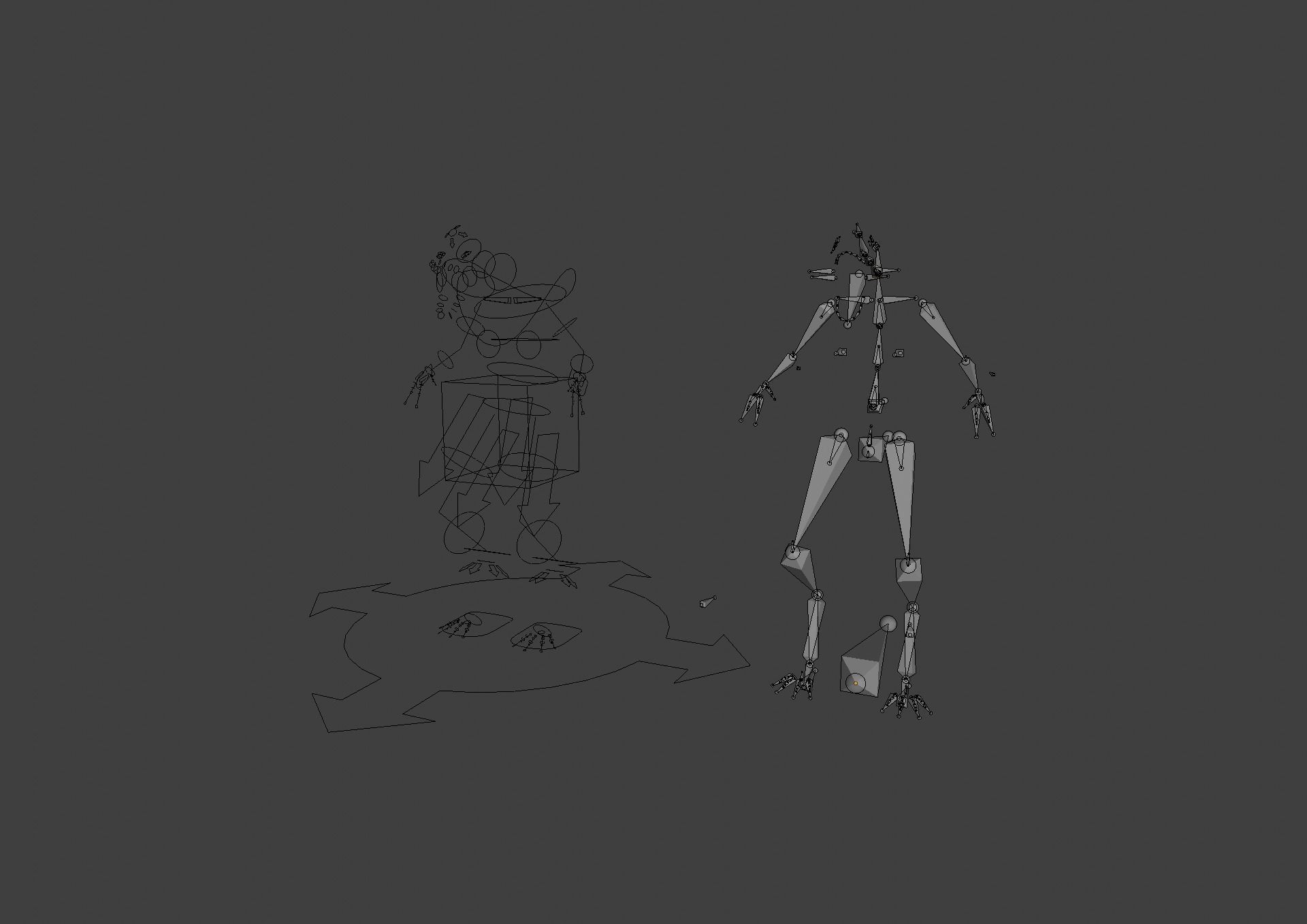 Grisly Ghoul  Low-poly 3D model_6