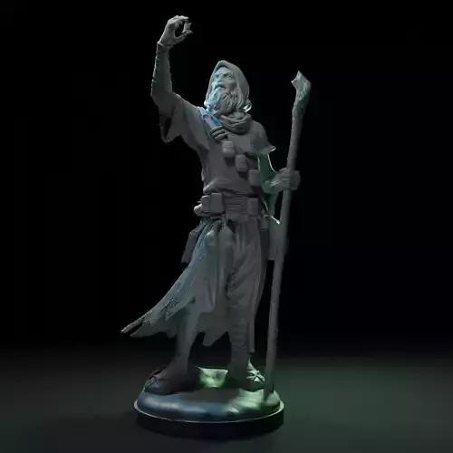 Mage miniature 3D print model