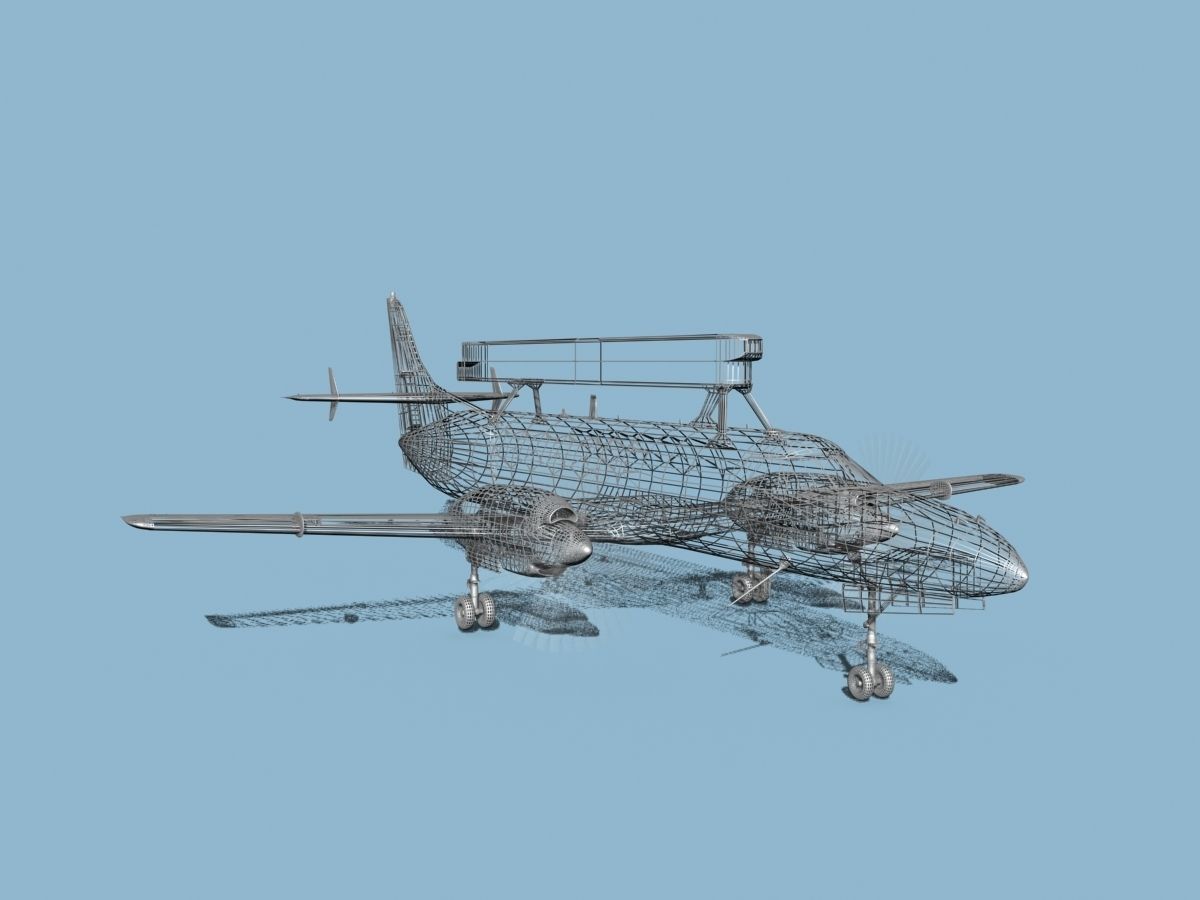 Swearingen RC-26 Condor V01 US Air Force 3D model_13