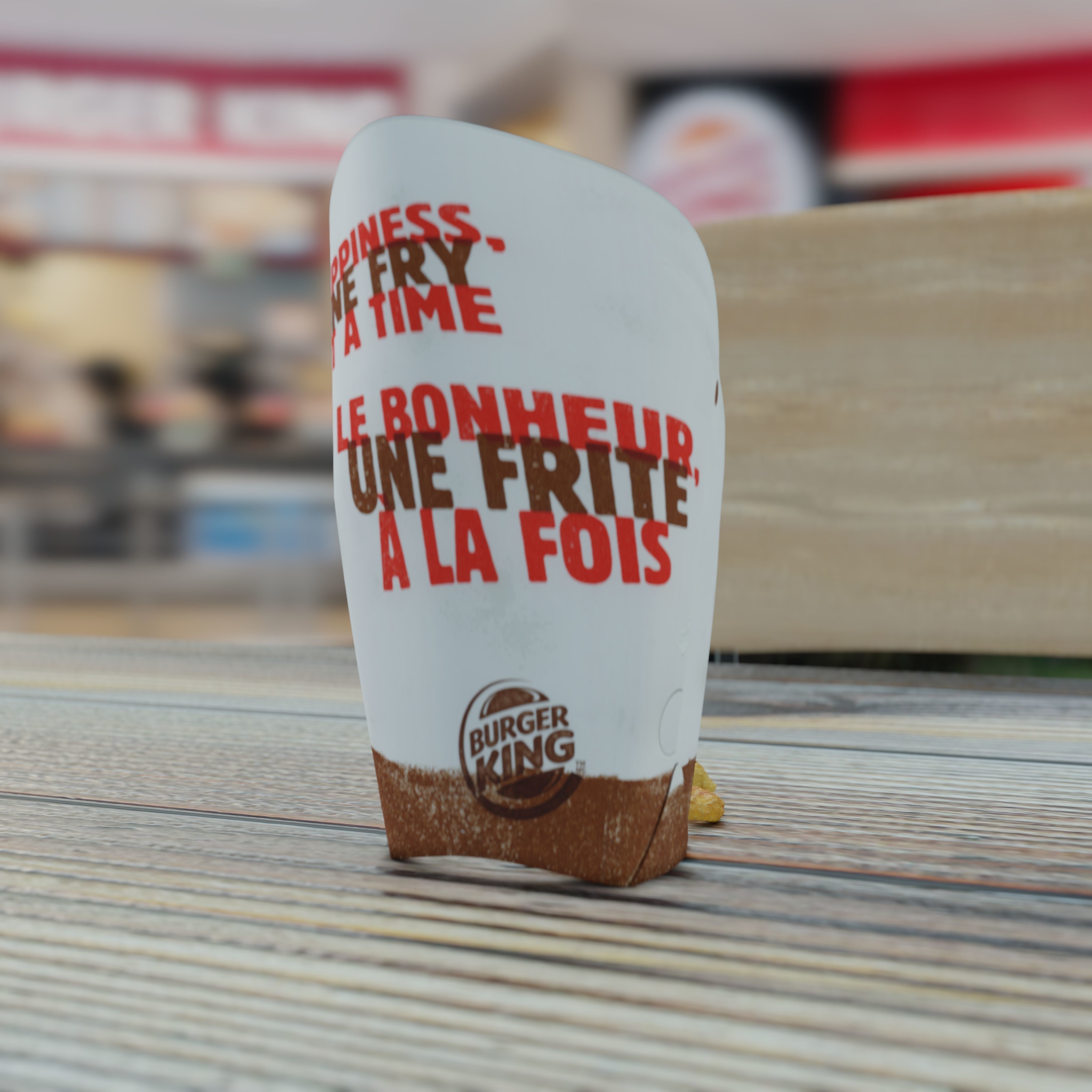 Burger King Onion Rings Photorealistic Low Poly PBR Low-poly 3D model_25