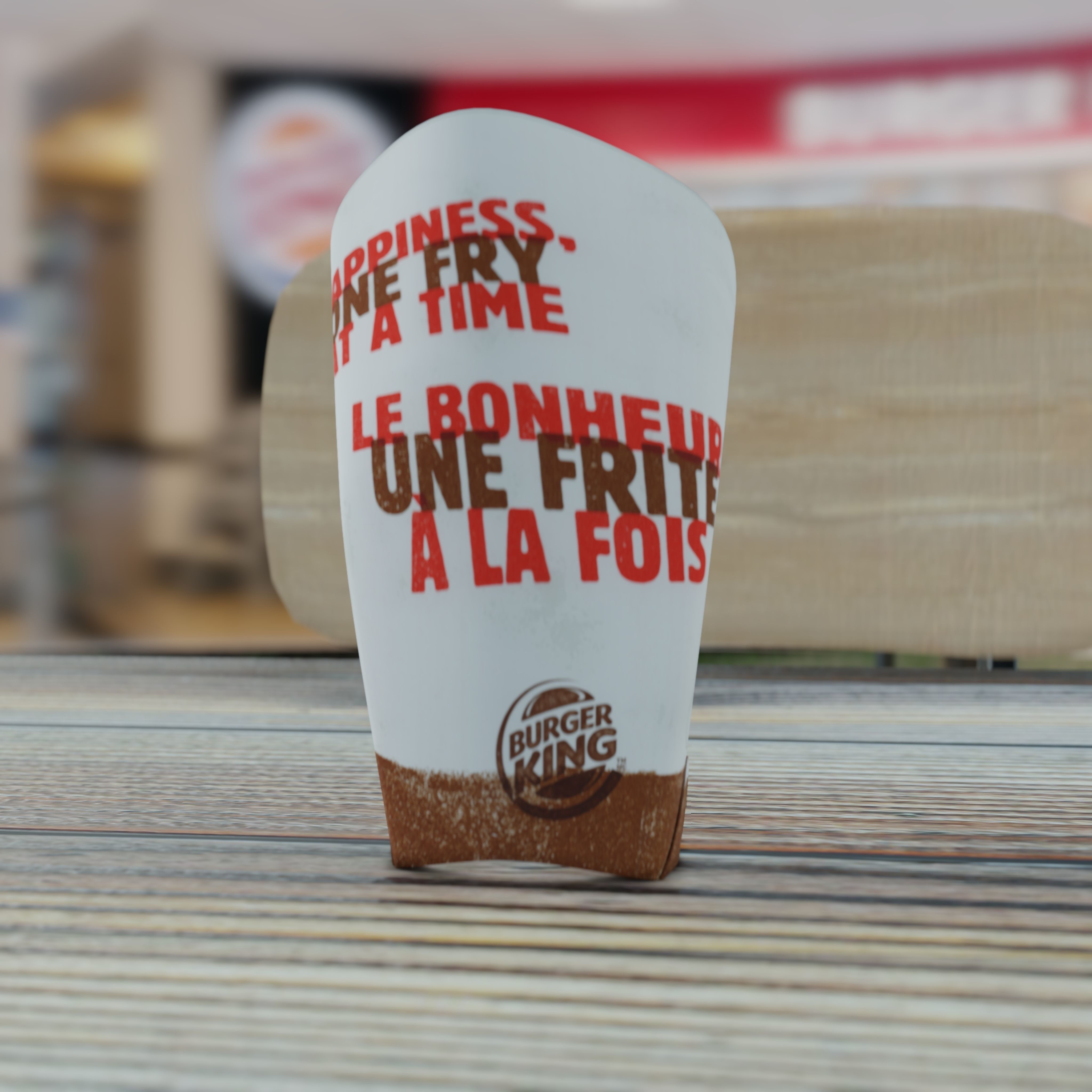 Burger King Onion Rings Photorealistic Low Poly PBR Low-poly 3D model_24