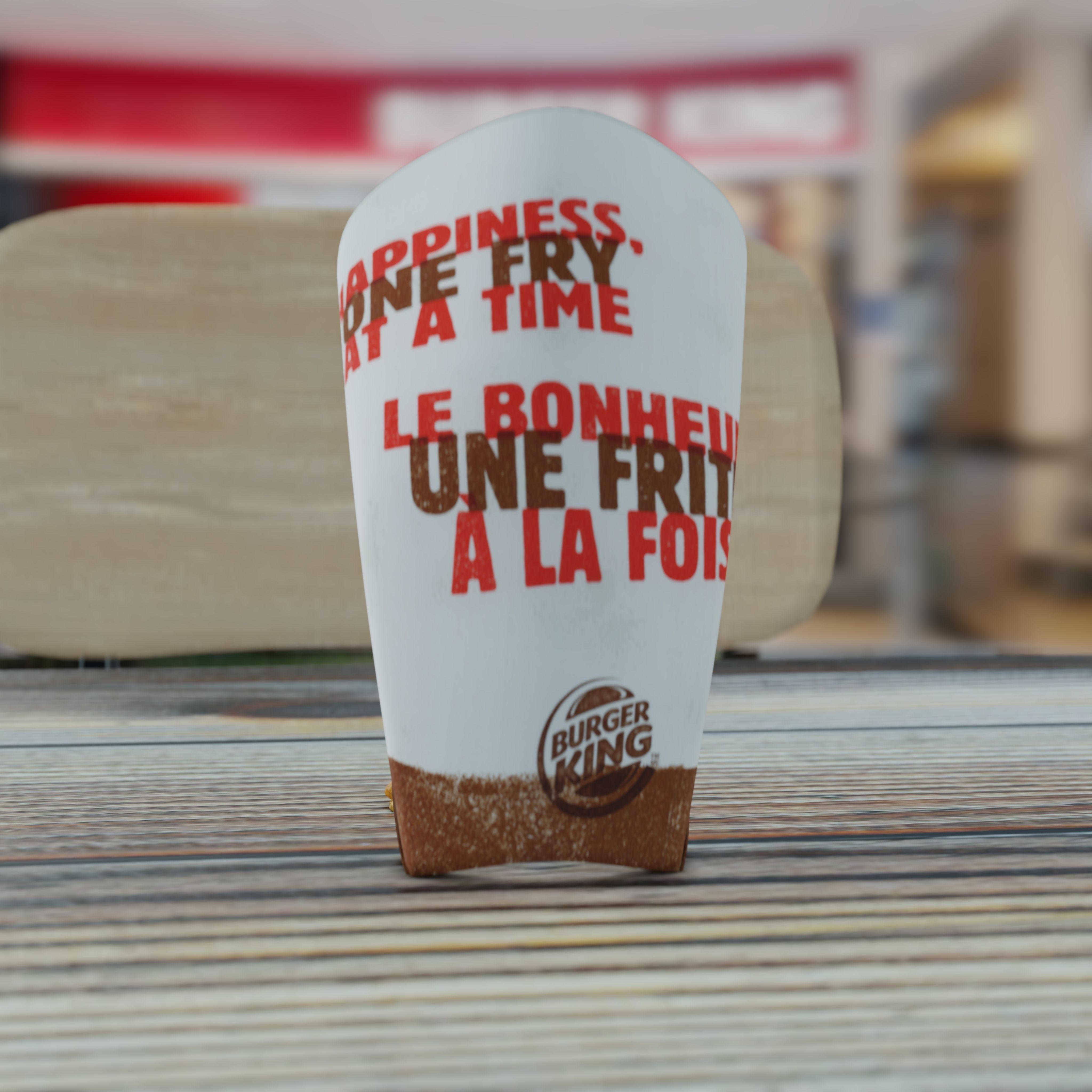 Burger King Onion Rings Photorealistic Low Poly PBR Low-poly 3D model_23