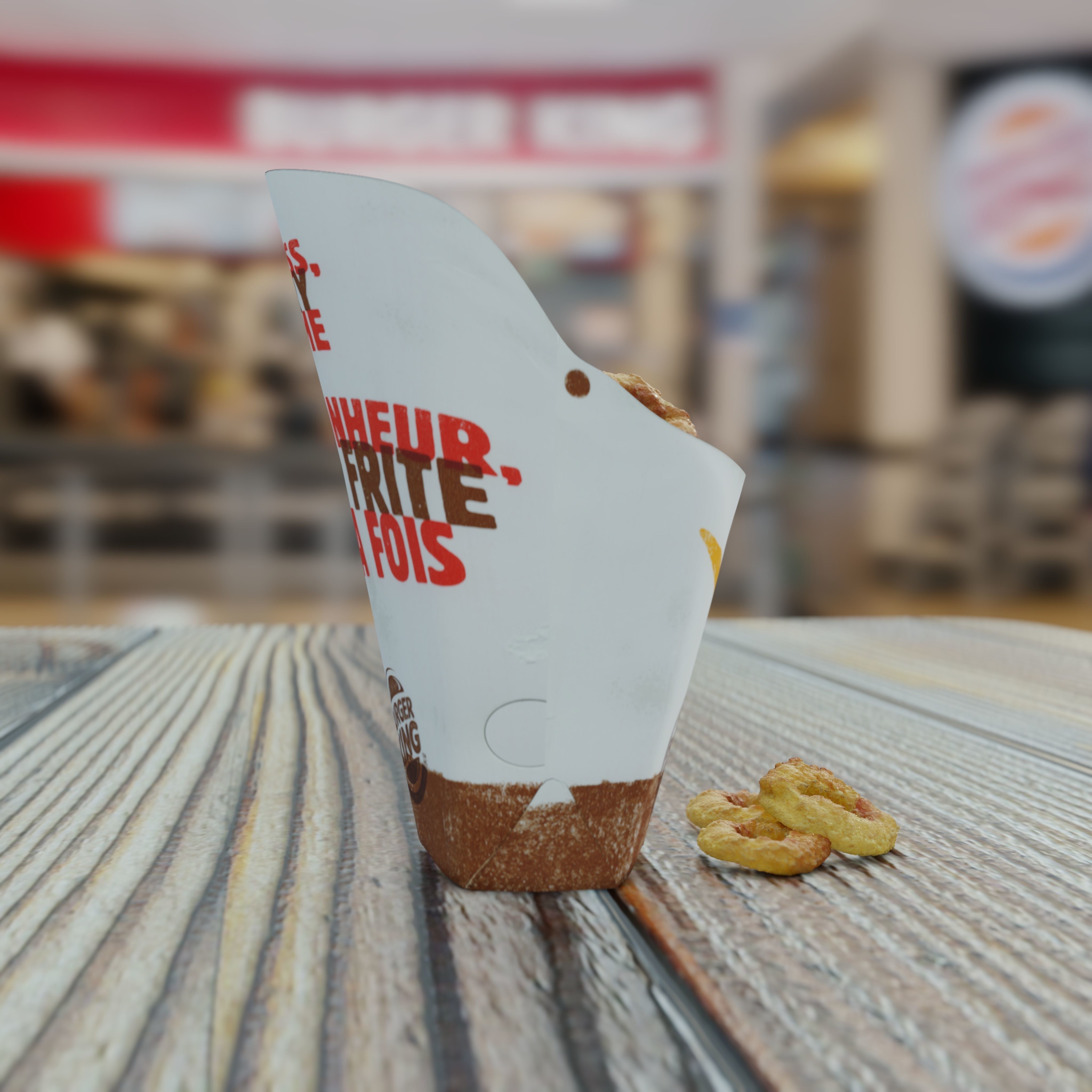 Burger King Onion Rings Photorealistic Low Poly PBR Low-poly 3D model_29