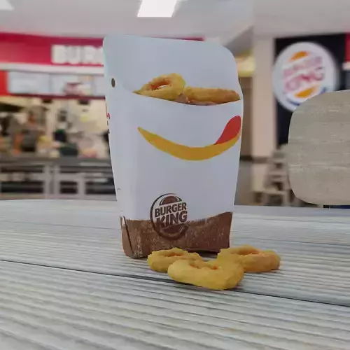 Burger King Onion Rings Photorealistic Low Poly PBR Low-poly 3D model