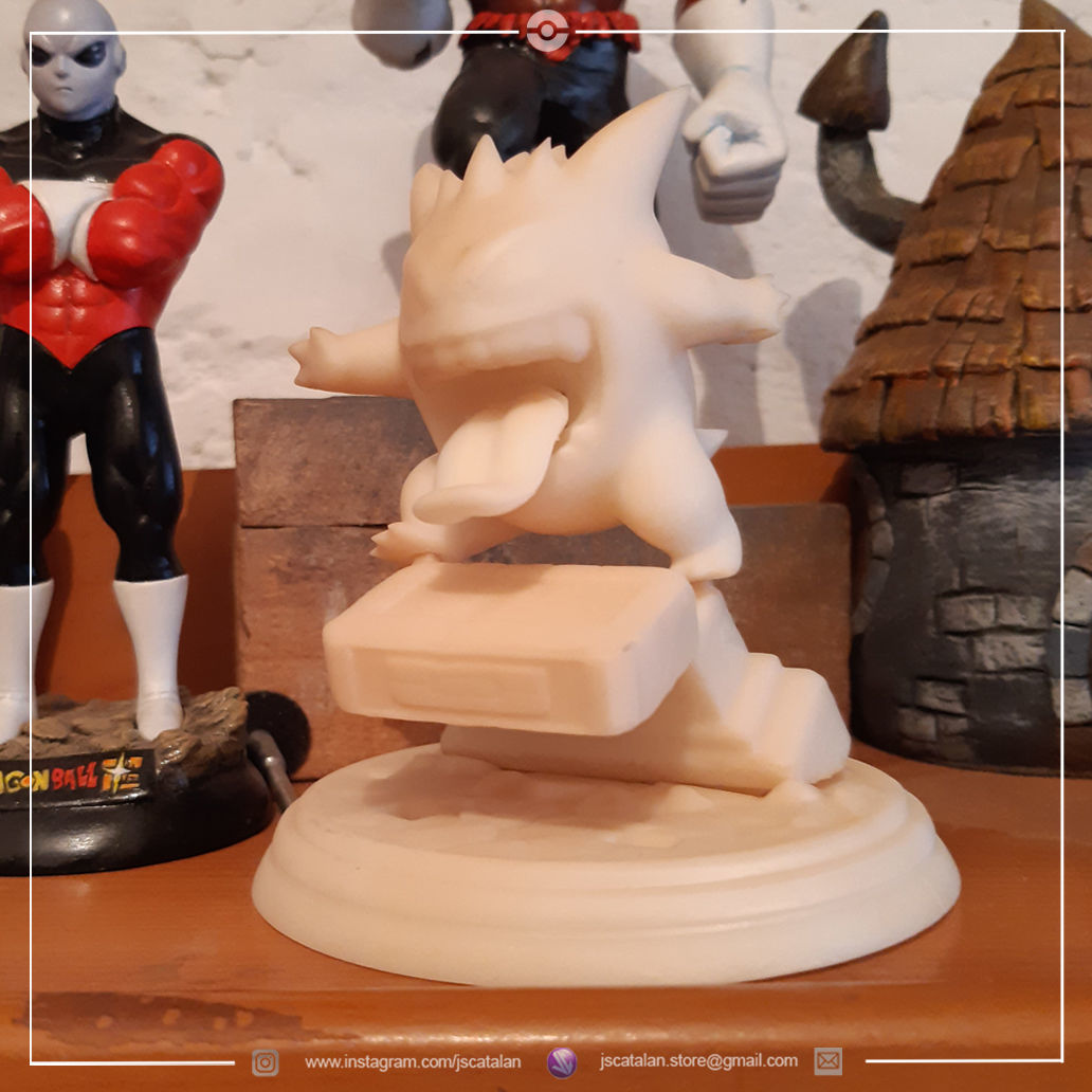 Gengar Gravekeeper 3D print model_2