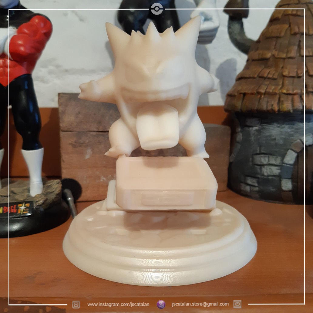 Gengar Gravekeeper 3D print model_3